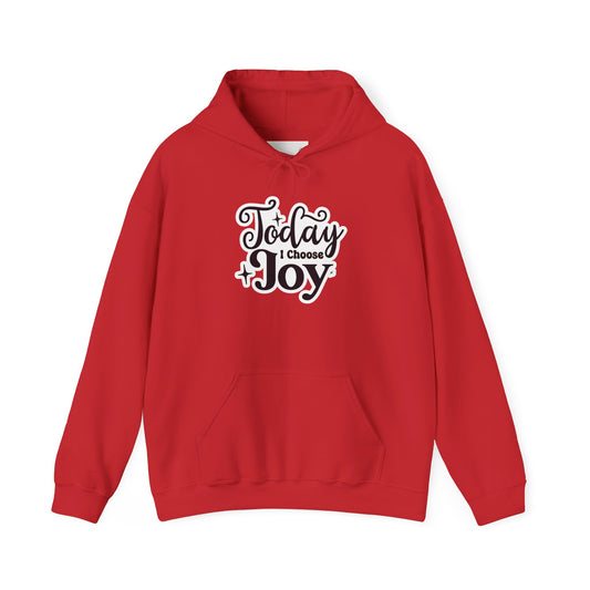 Today I Choose Joy Hoodie | Unisex Heavy Blend Sweatshirt for Positive Vibes, Inspirational Gift, Cozy Hoodie, Casual Wear, Everyday Comfort