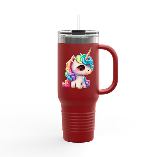 Stay Magical Unicorn Travel Mug 40oz | Insulated Tumbler | Unicorn Gifts | Cute Fantasy Drinkware