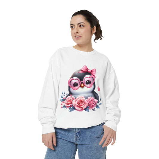The Cozy Penguin Valentine Sweatshirt — Valentine’s Day Cozy Shirt