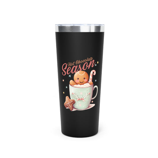 Hot Chocolate Season Tumbler | 22oz Copper Vacuum Insulated Tumbler